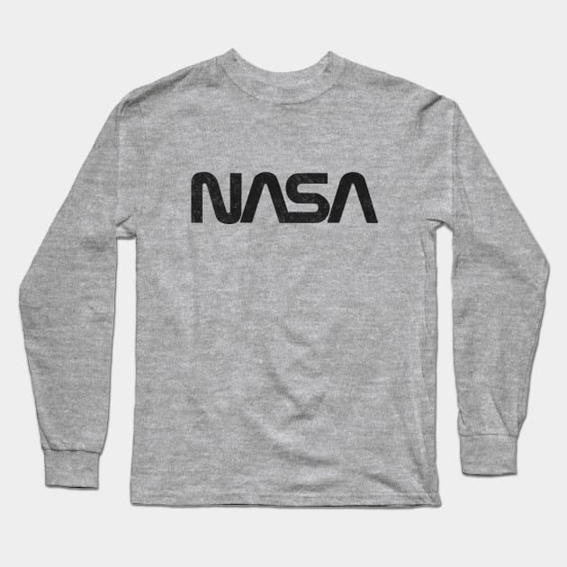 Nasa Vintage Logo Long Sleeve T-Shirt by BodinStreet